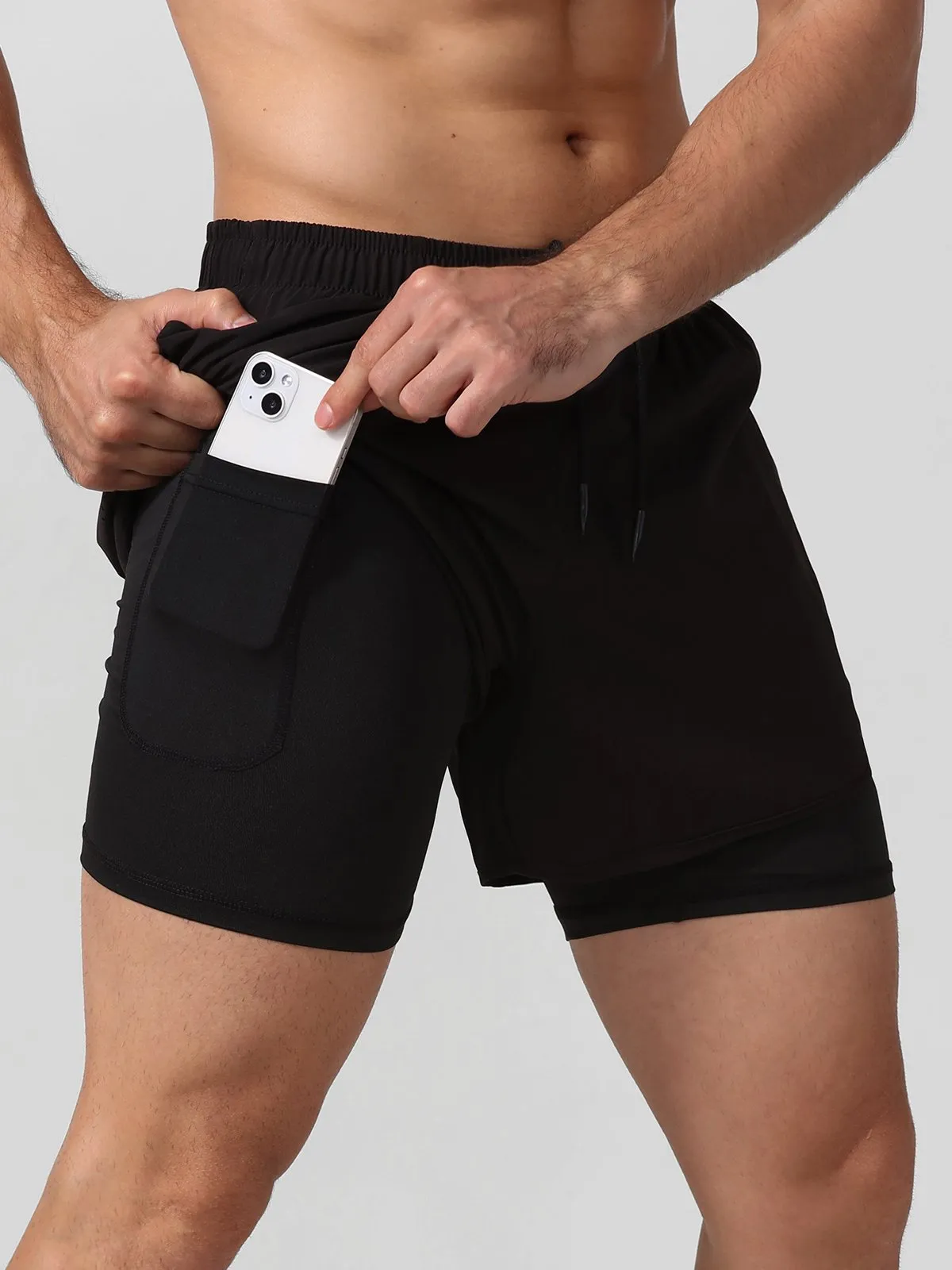 5" Interval Short 2-in-1 Lined