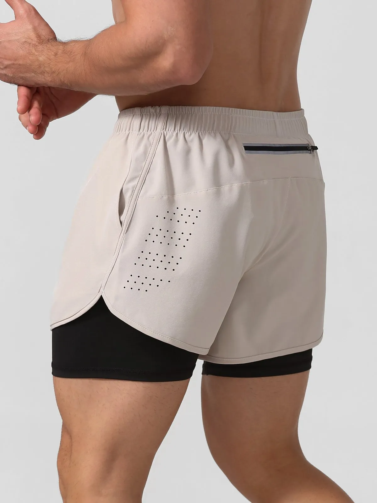 5" Interval Short 2-in-1 Lined