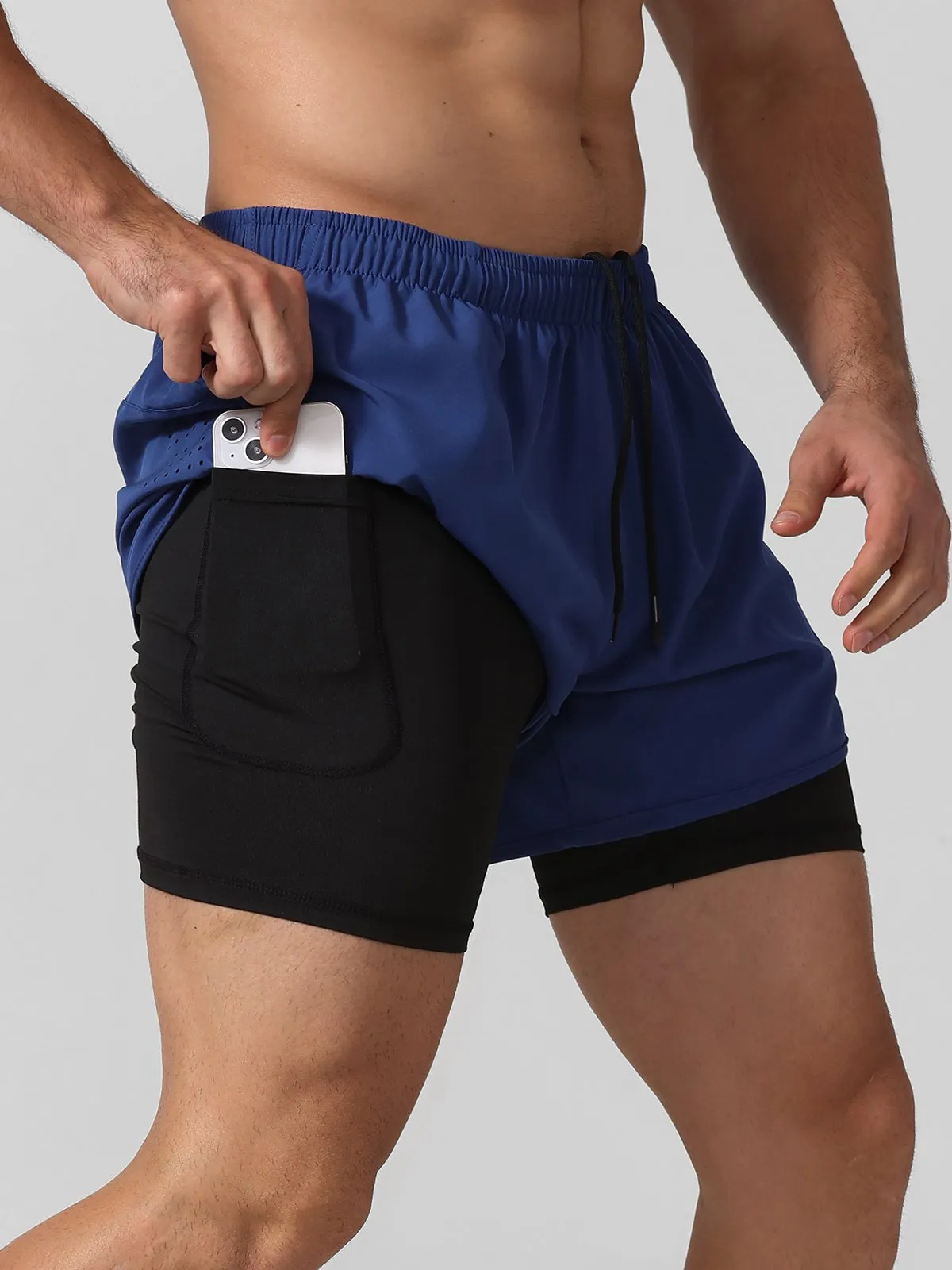 5" Interval Short 2-in-1 Lined