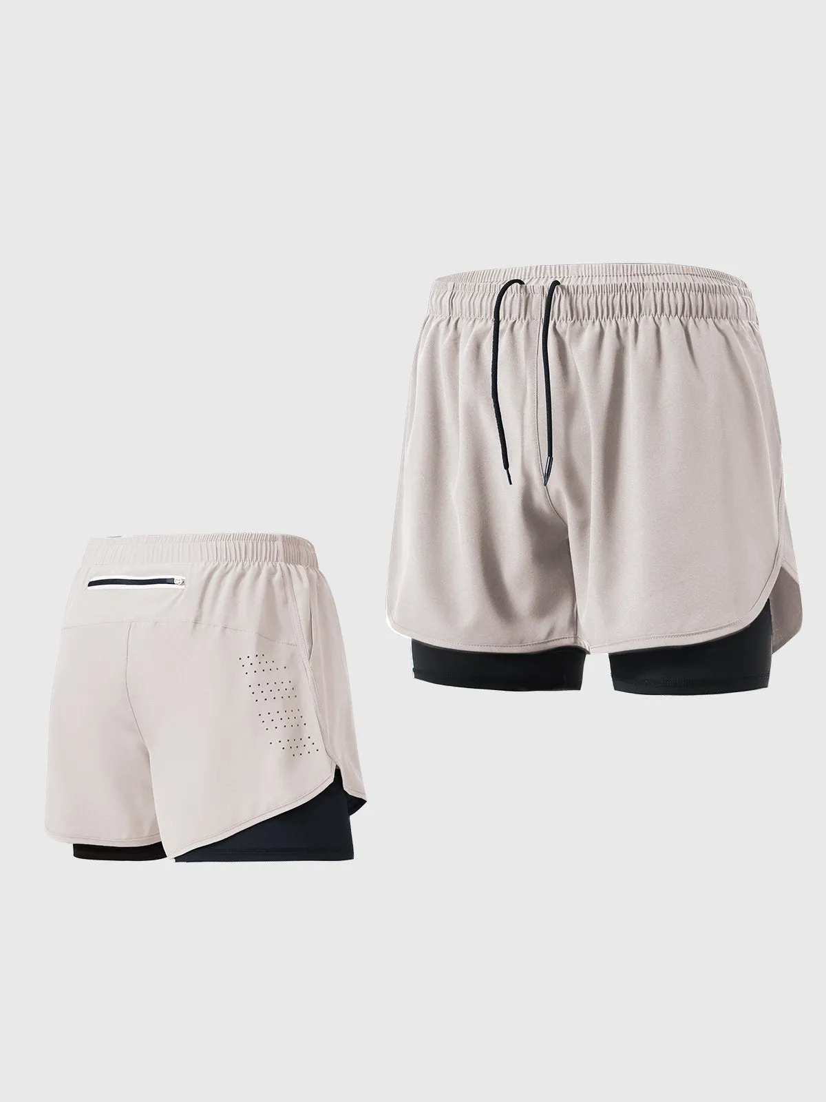 5" Interval Short 2-in-1 Lined