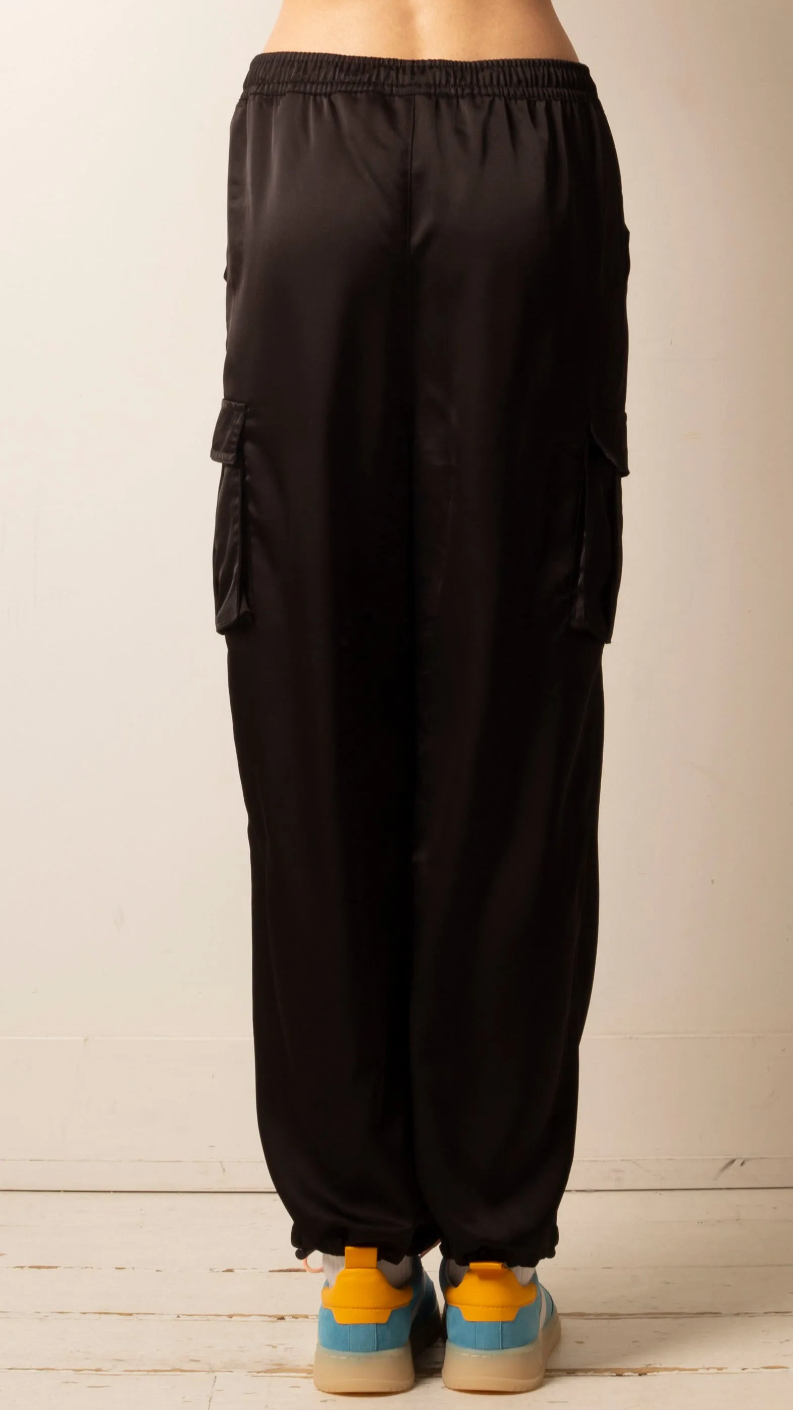 Adelaine Cargo Pant - Black