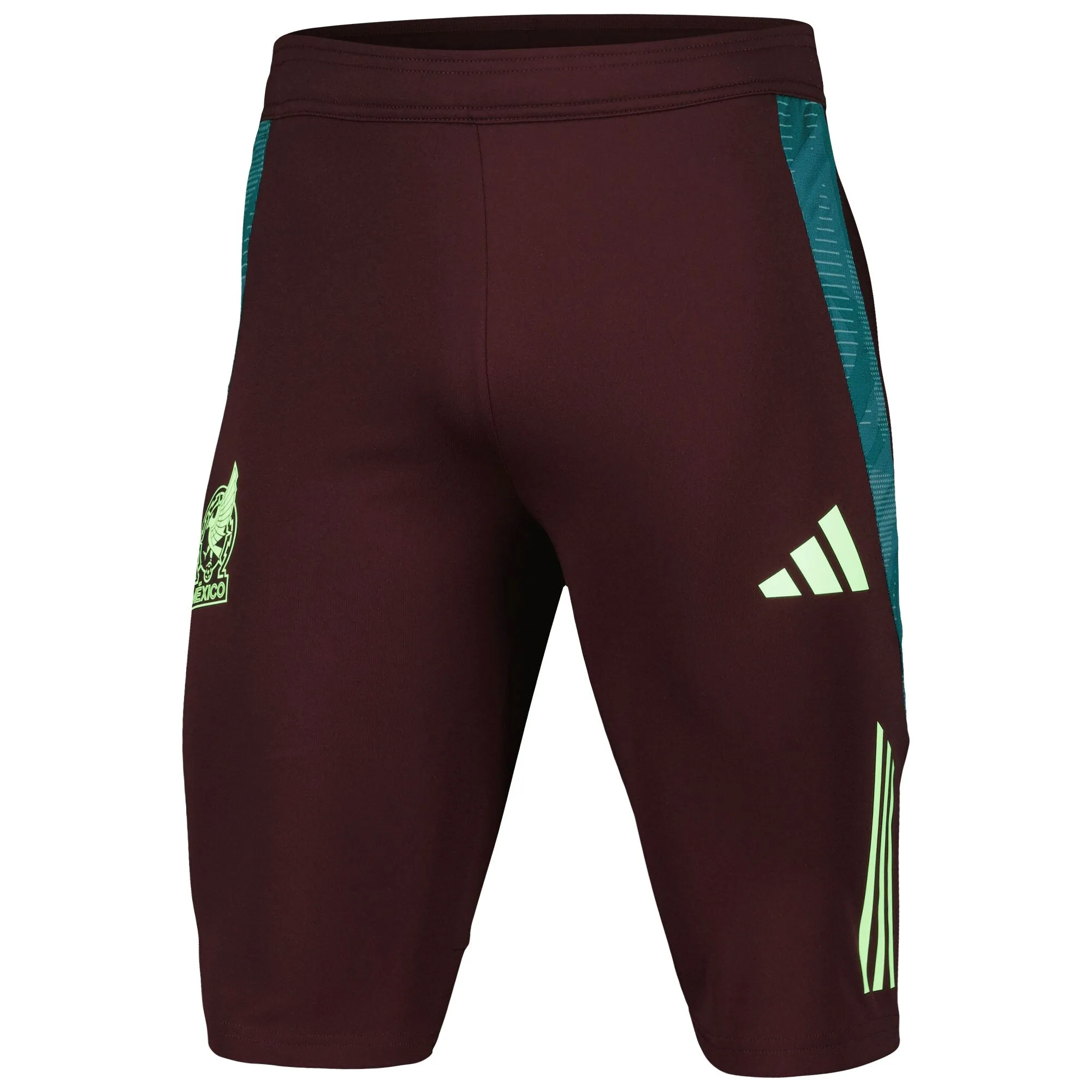 adidas Men's Mexico 2024 1/2 Training Pants Dark Burgundy