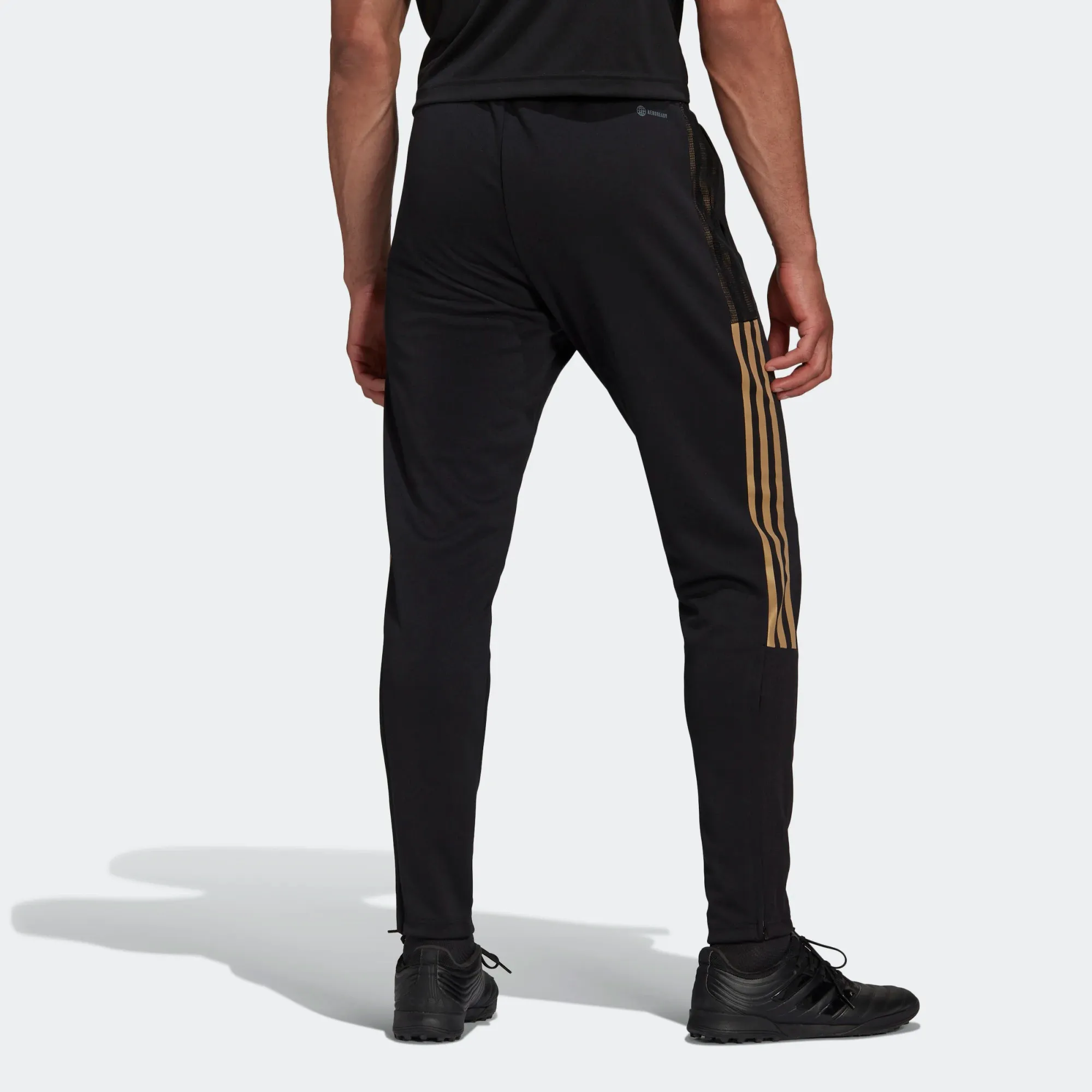 Adidas Men's Tiro Pants - Black / Yellow