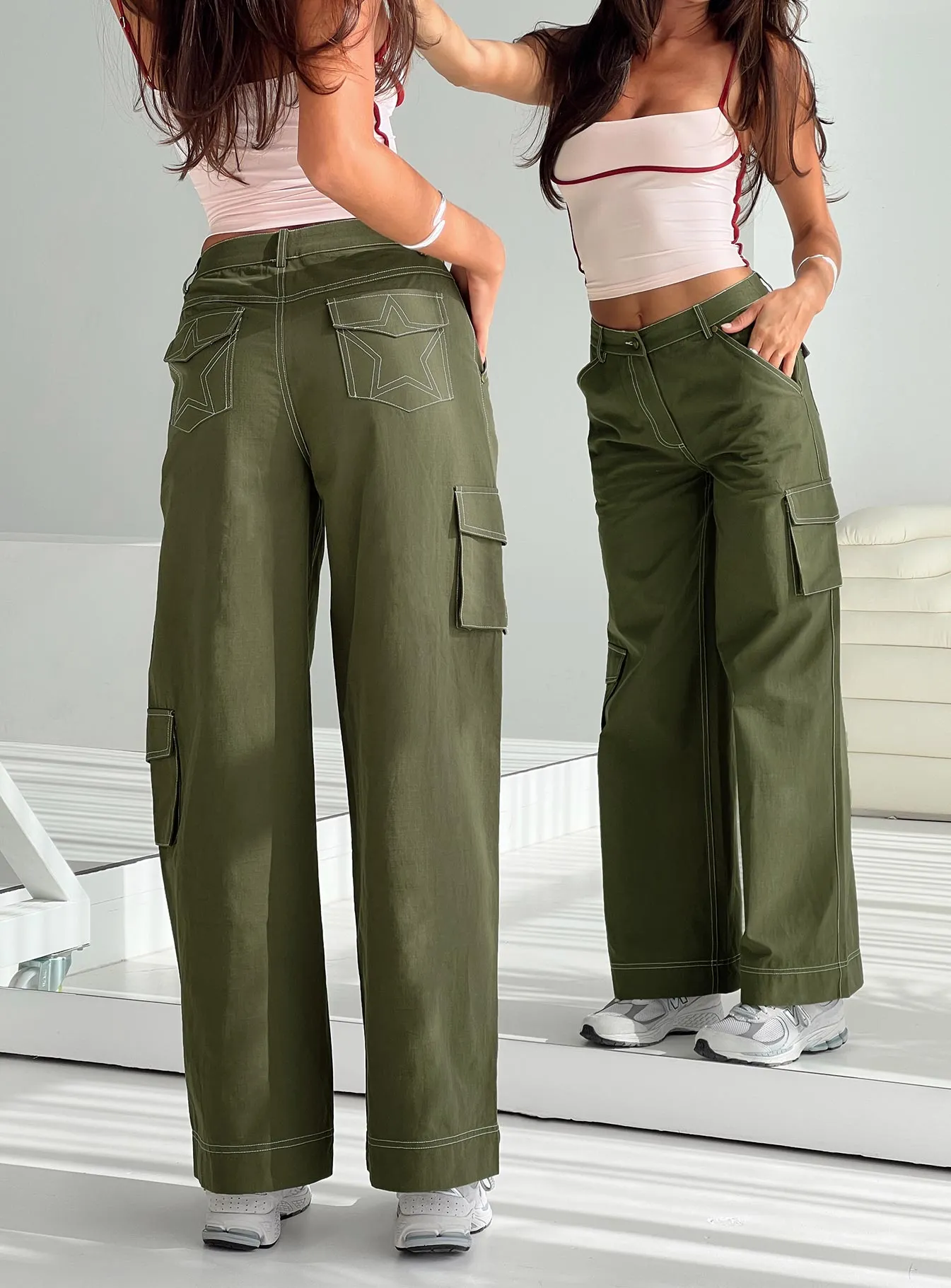 All Stars Cargo Pants Green