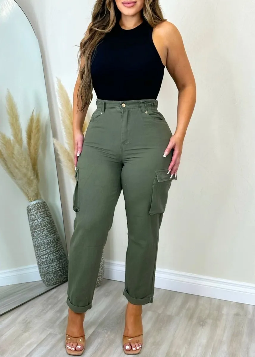 All You Need Cargo Pants Olive