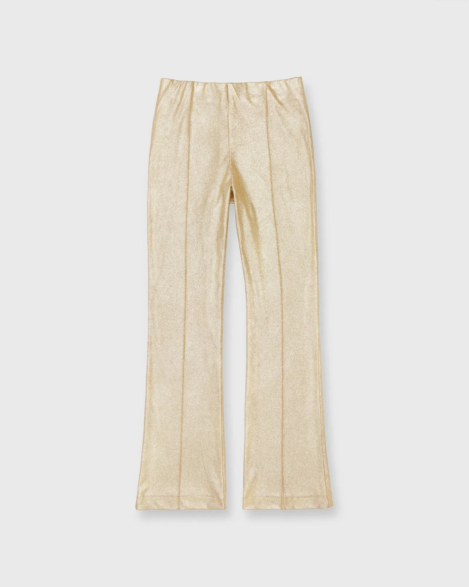 Ann Mashburn Faye Flare Cropped Pants in Plantino Vegan Suede - Stylish and Sustainable Womens Fashion