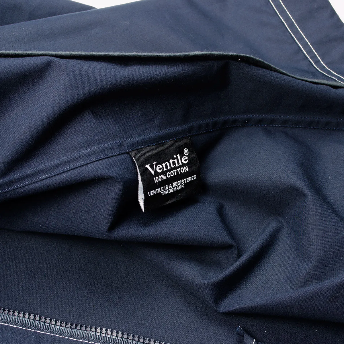 Arpenteur - Kaolin Ventile Parka - Midnight Blue