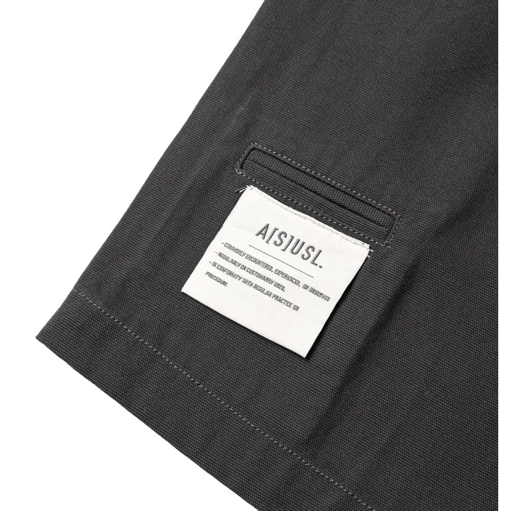 A[S]USL PAINTER CROPPED PANTS-CHARCOAL