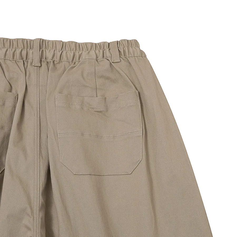 A[S]USL SIGNATURE PANTS-LIGHT BEIGE