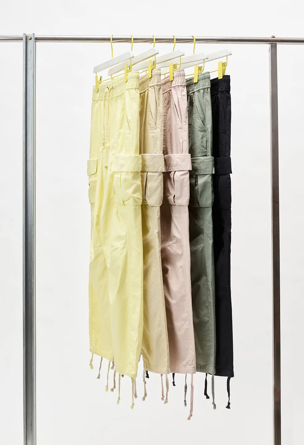 Back Sateen Cargo Pants / Sage