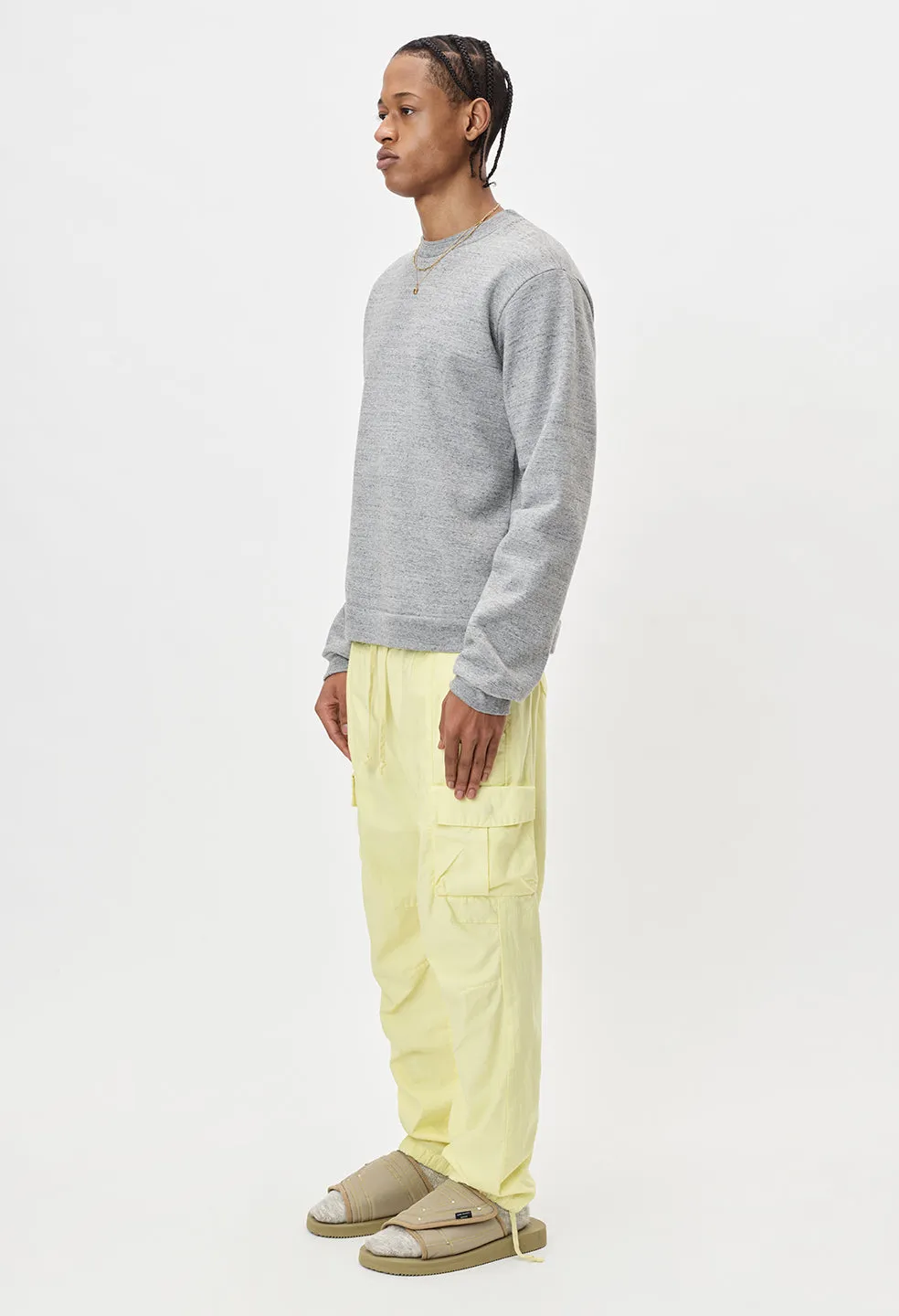 Back Sateen Cargo Pants / Toxic