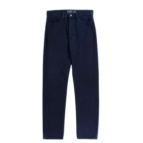 BLUE BLUE JAPAN FINE 'SASHIKO' HAND DYED 5 POCKET PANTS INDIGO