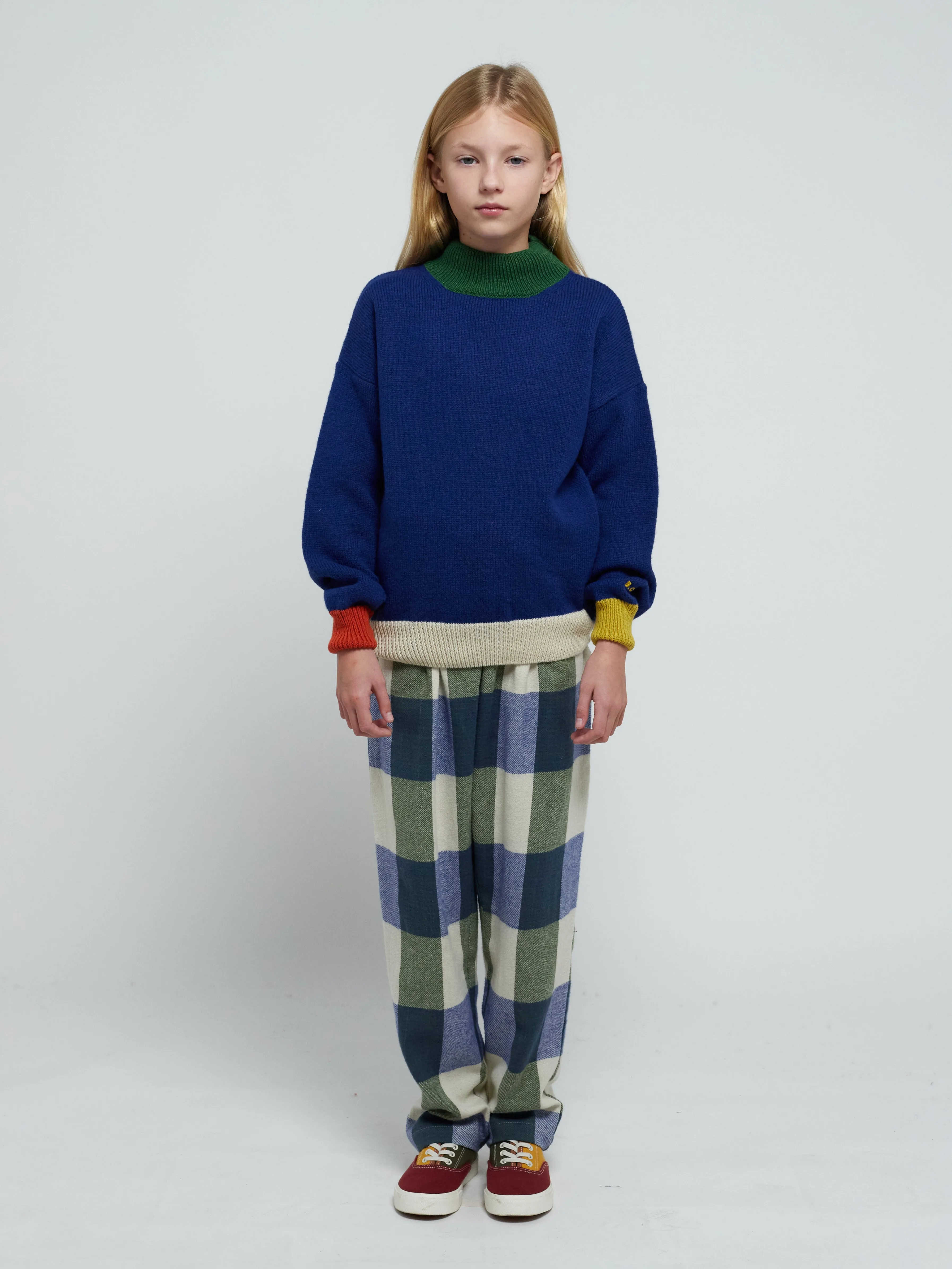 Bobo Choses | Plaid Check jacquard pants