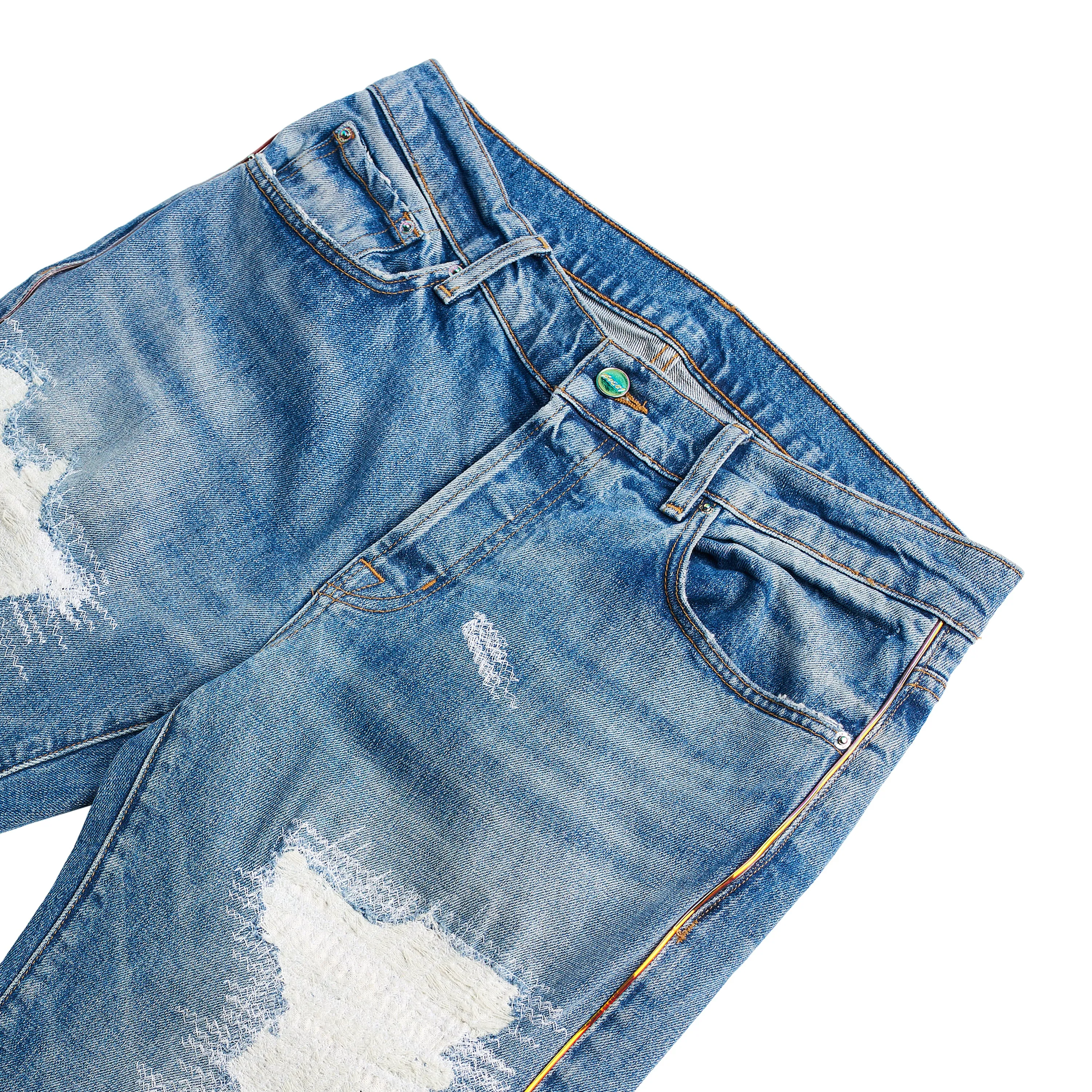 BOSSI REPAIR WASH JEAN - BLUE