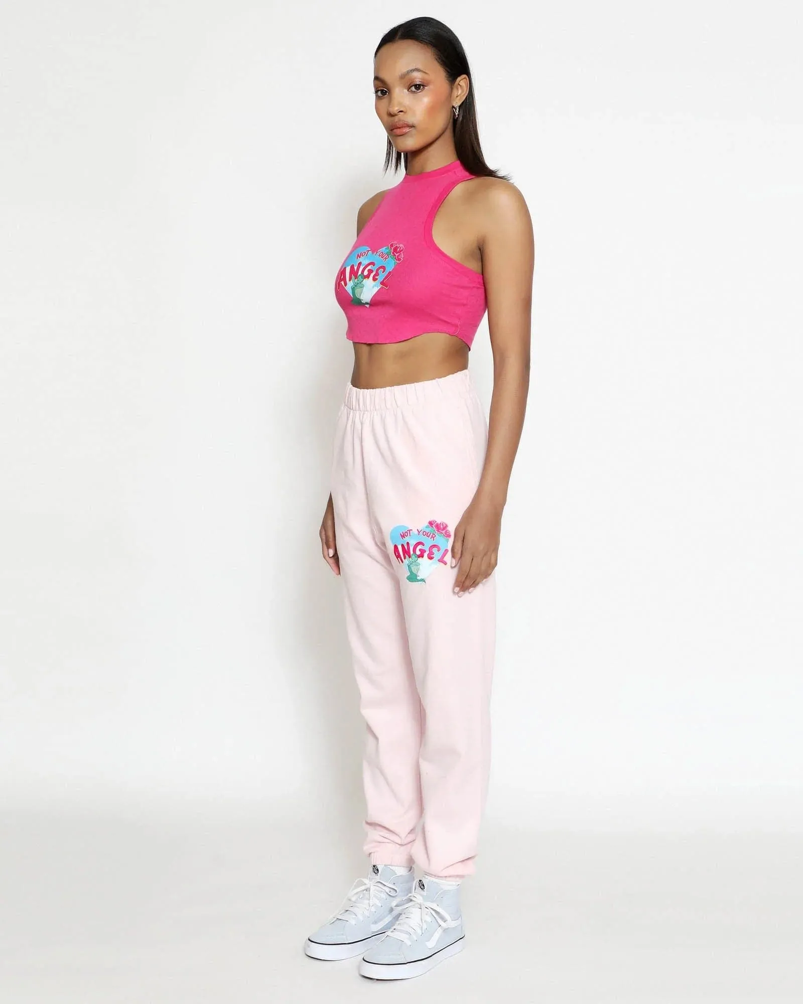 Boys Lie Sorry Siren Pink Sweatpants