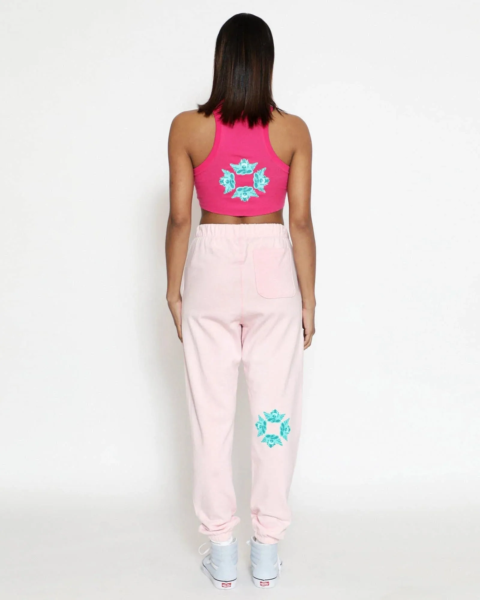 Boys Lie Sorry Siren Pink Sweatpants