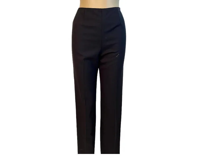 Chanel Black Trouser Pants US 4