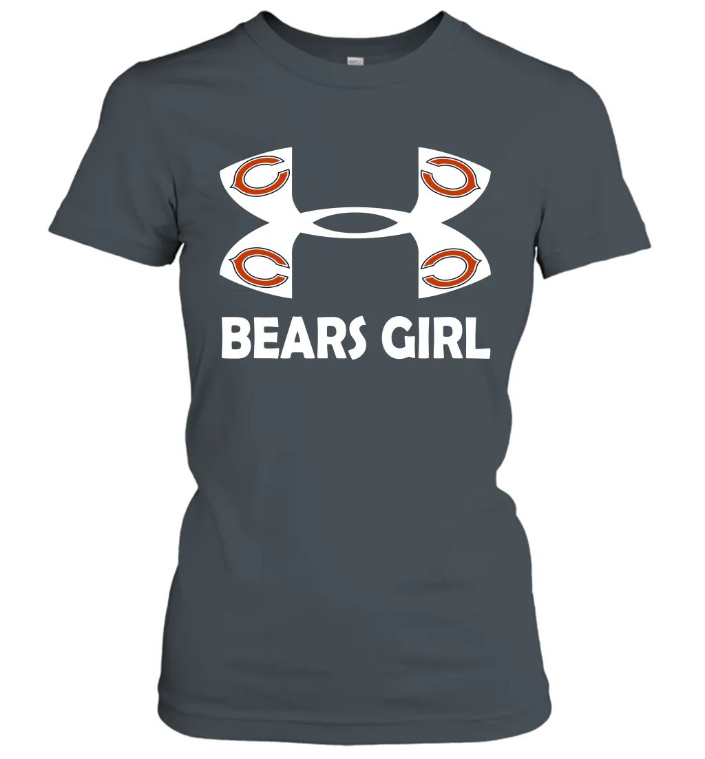 Chicago Bears Girl Under Armour Football Short Sleeve