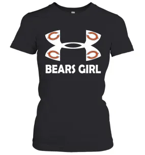 Chicago Bears Girl Under Armour Football Short Sleeve