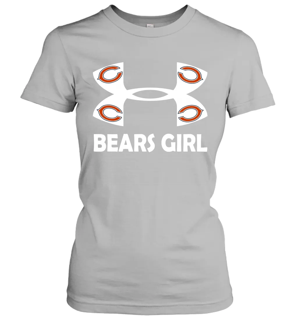 Chicago Bears Girl Under Armour Football Short Sleeve