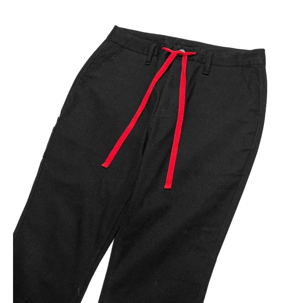 CLOT TEE TAPERED DRAWRING PANTS-BLACK