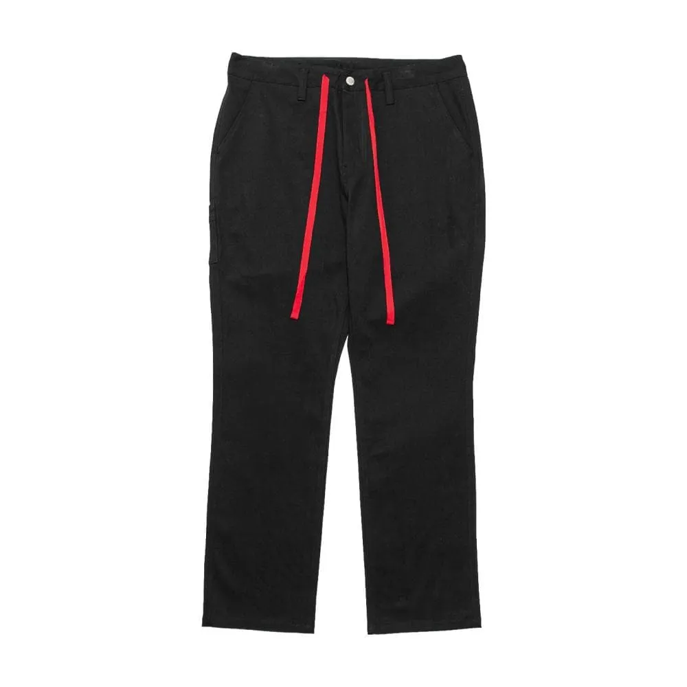 CLOT TEE TAPERED DRAWRING PANTS-BLACK