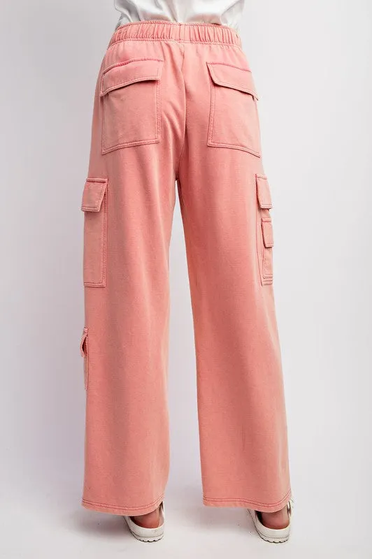 Coco Cargo Pants in Pink