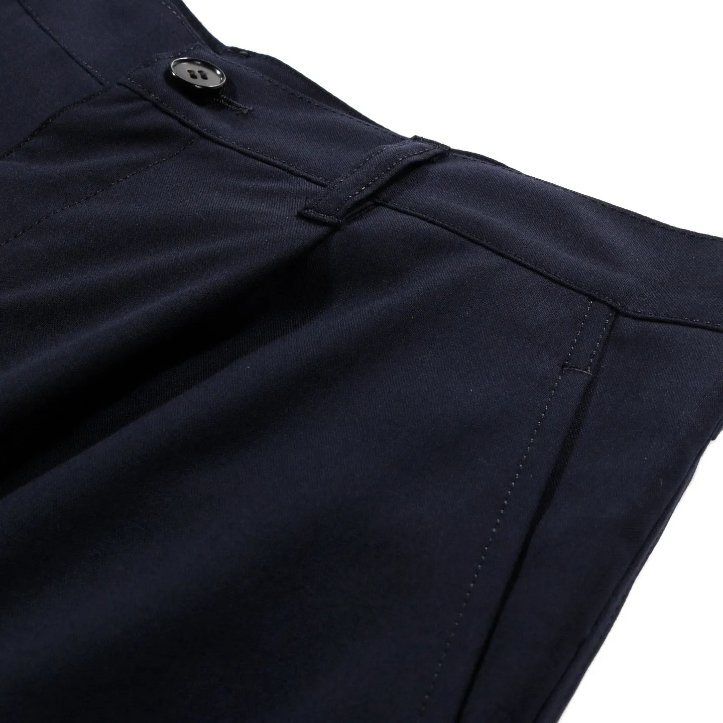 COMME DES GARCONS HOMME P102 Navy Pleated Suit Pants for Men - Stylish Formal Trousers