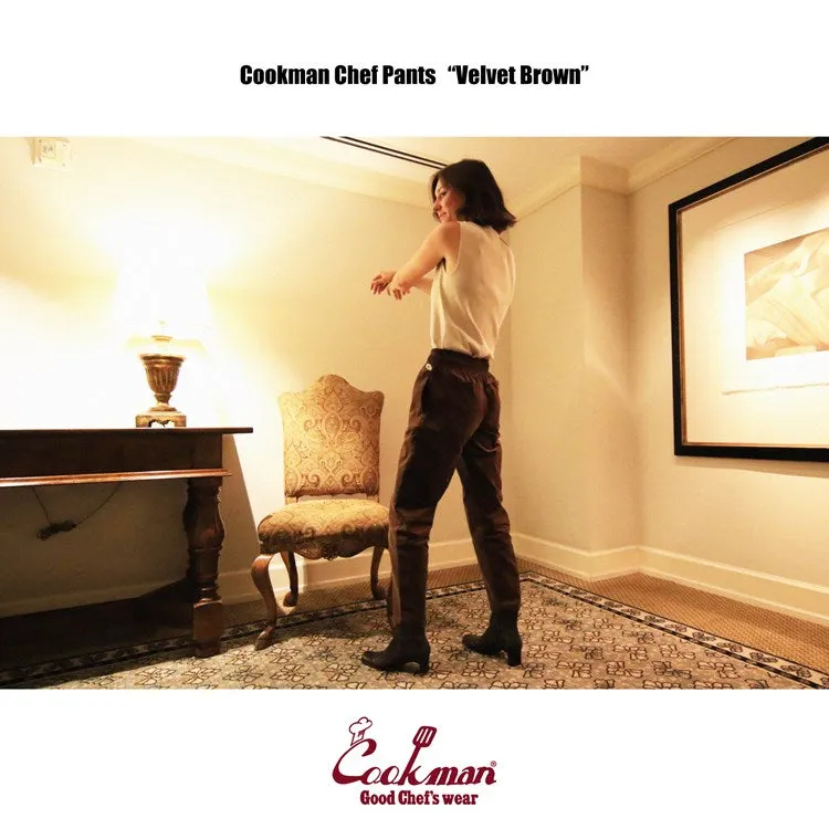 Cookman Chef Pants - Velvet : Brown