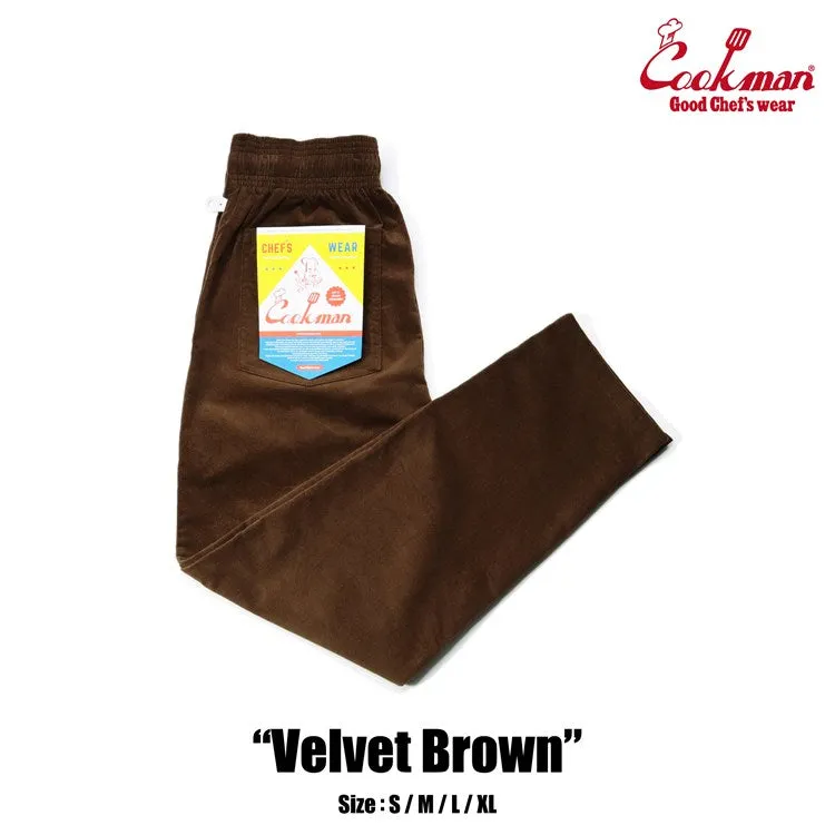 Cookman Chef Pants - Velvet : Brown