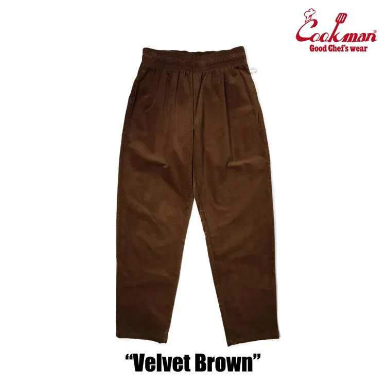 Cookman Chef Pants - Velvet : Brown