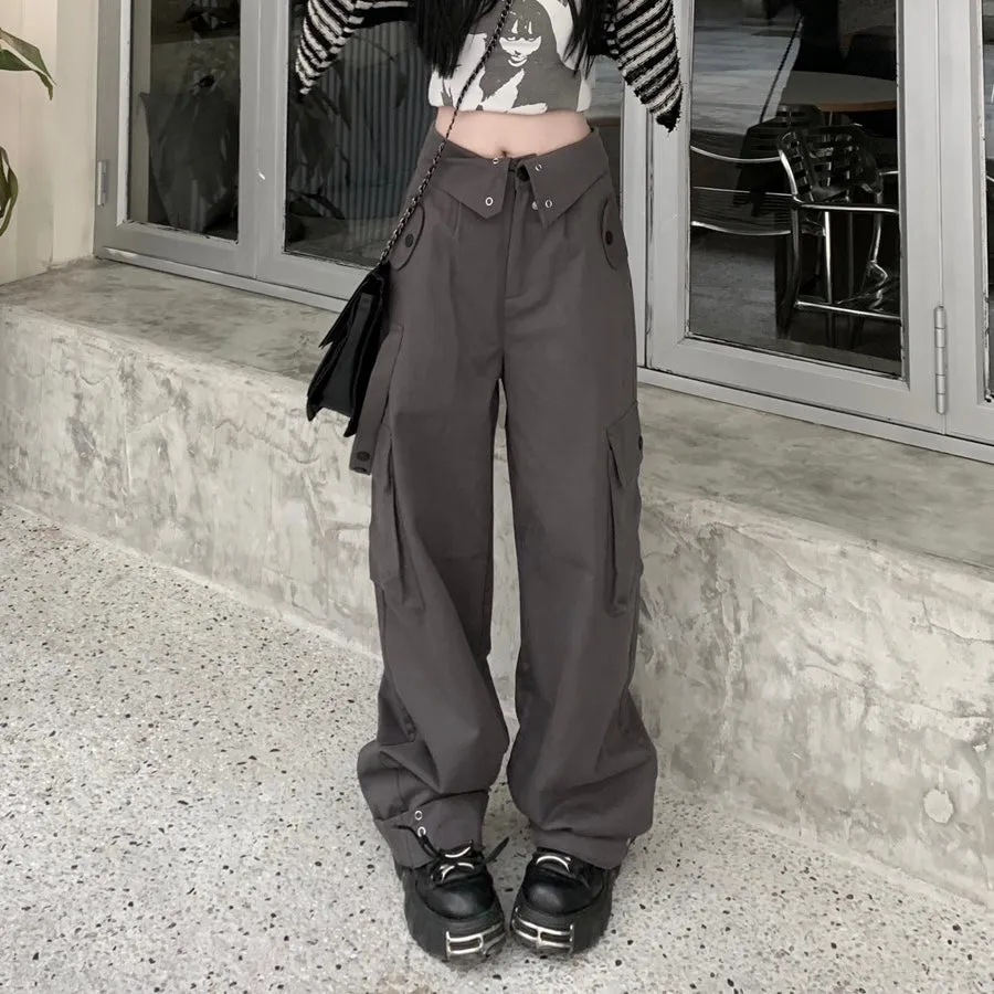 Dark Grey Cargo Pants