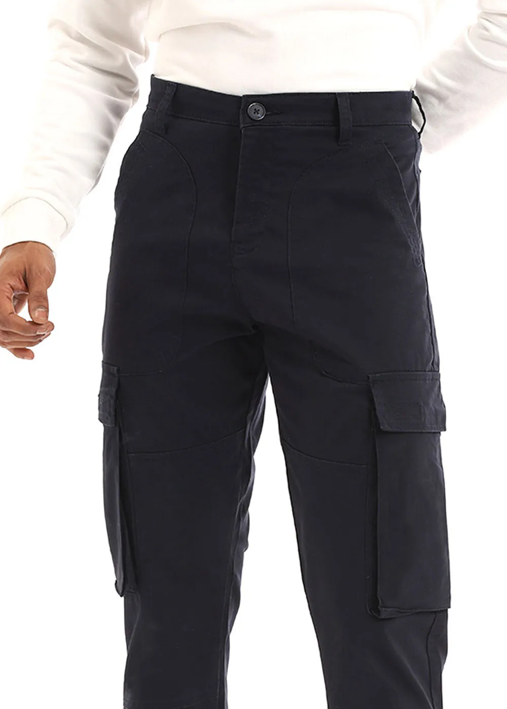 Dark Navy Blue Cargo Pant