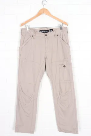 ECKO UNLTD Beige Cargo Pants (34)