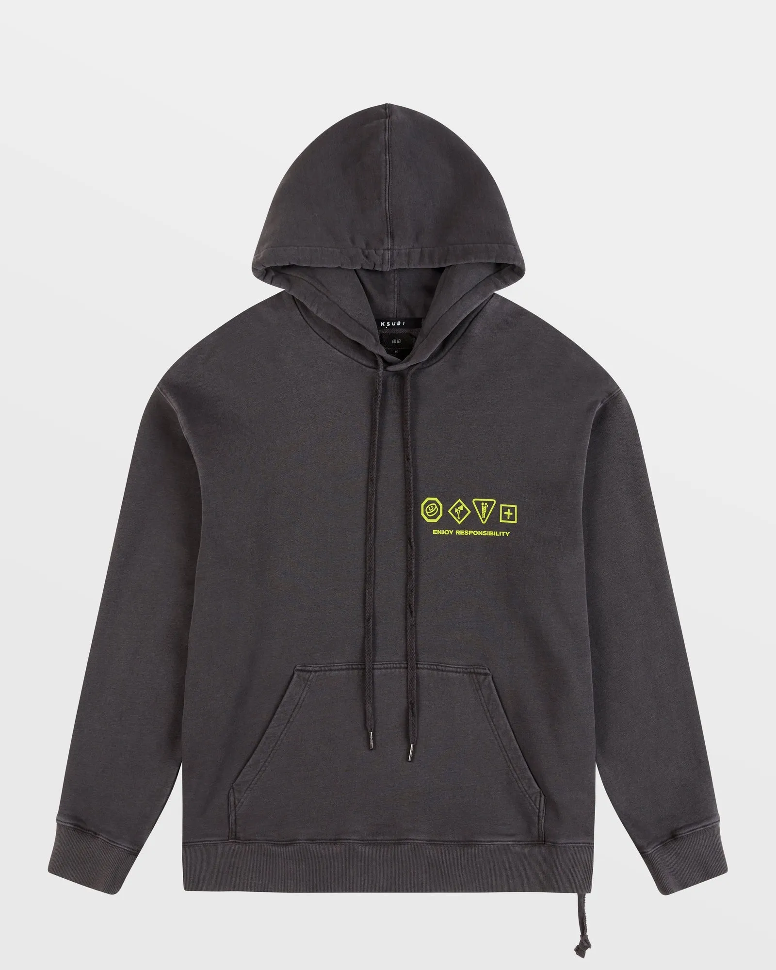 ENJOY BIGGIE HOODIE FADED BLACK