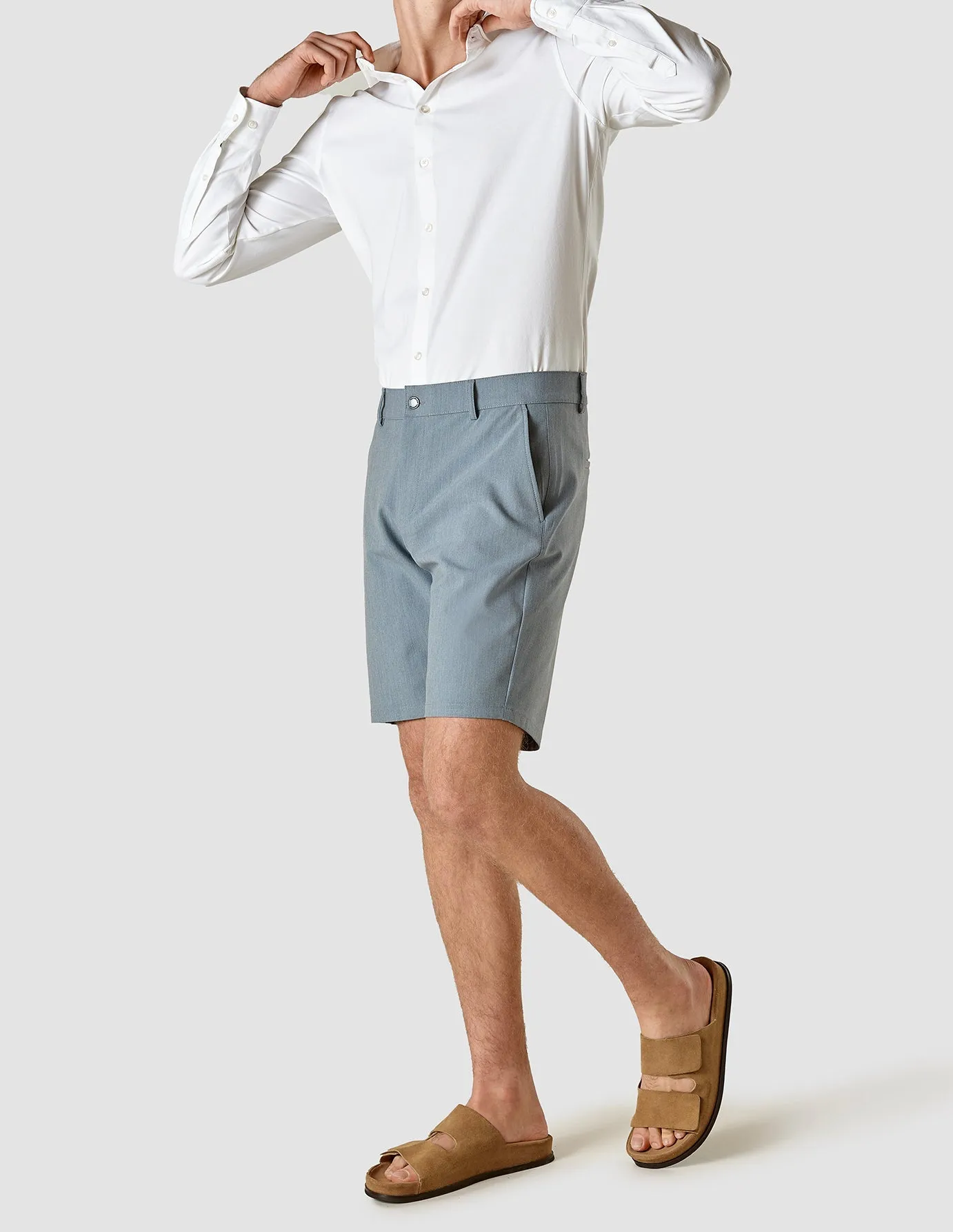 Essential Shorts Light Blue Melange