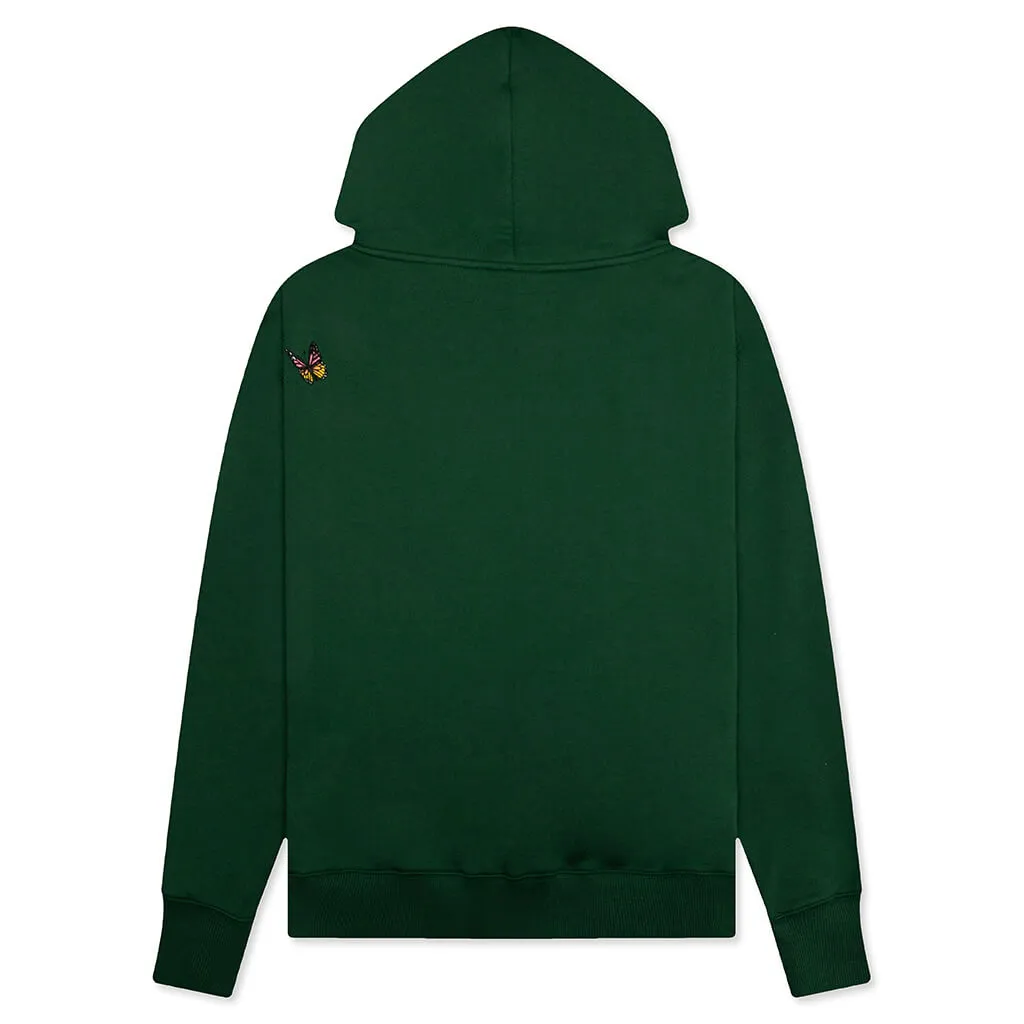 Felt x Bricks & Wood Butterfly Hoodie - Forest Green