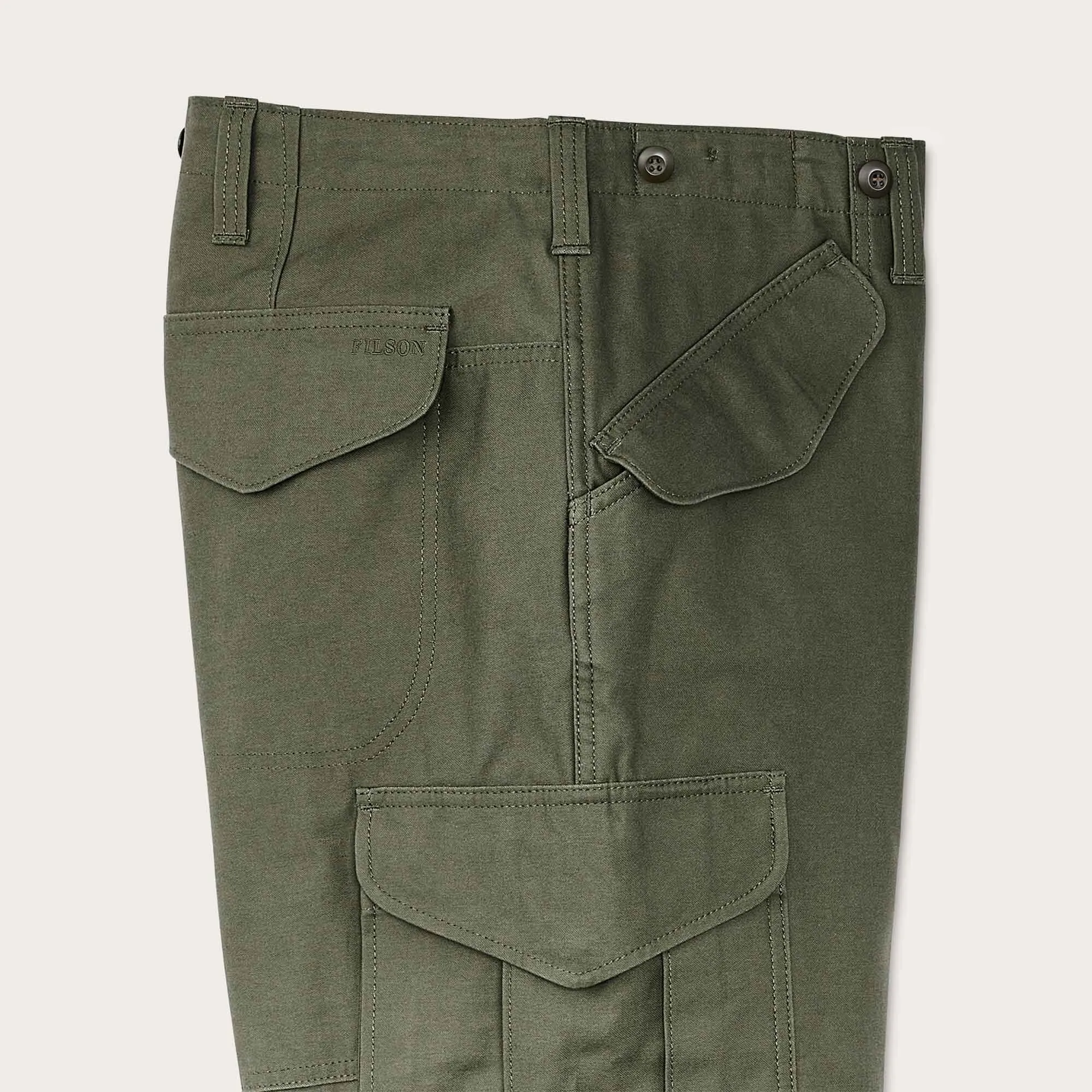 Field Cargo Pants, Washed Fatigue Green