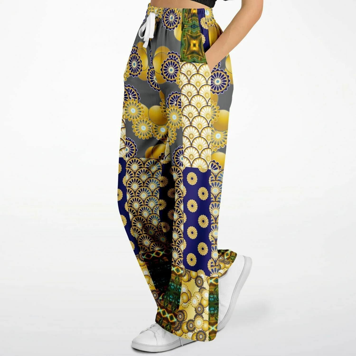 Forever Royale Eco-Poly Stretchy Phat Bellbottoms