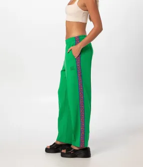 GEO TRACK PANT- GREEN