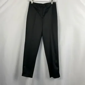 Giorgio Armani Black Satin Trousers