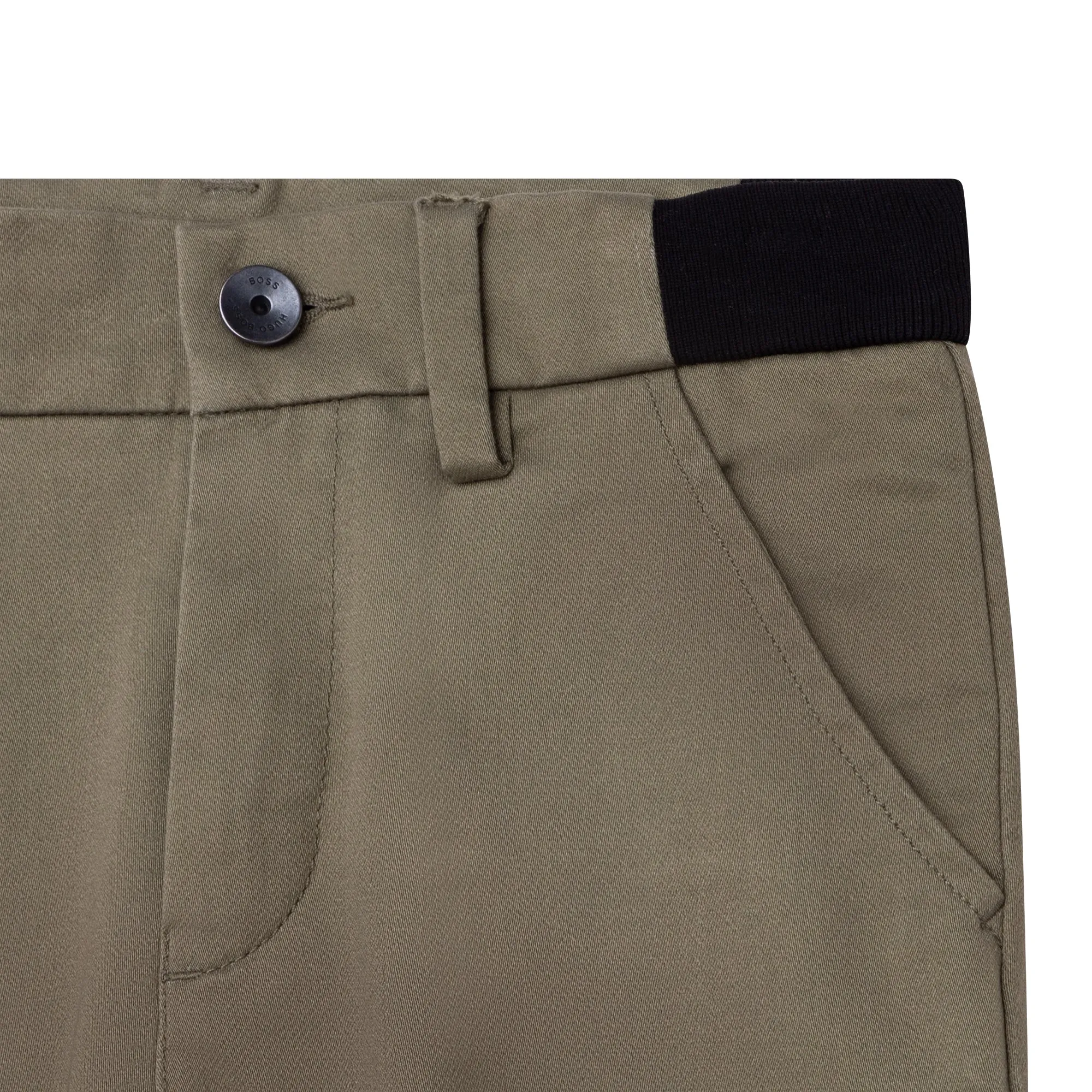 Hugo Boss Boys Cargo Pants _ Green J24764-724