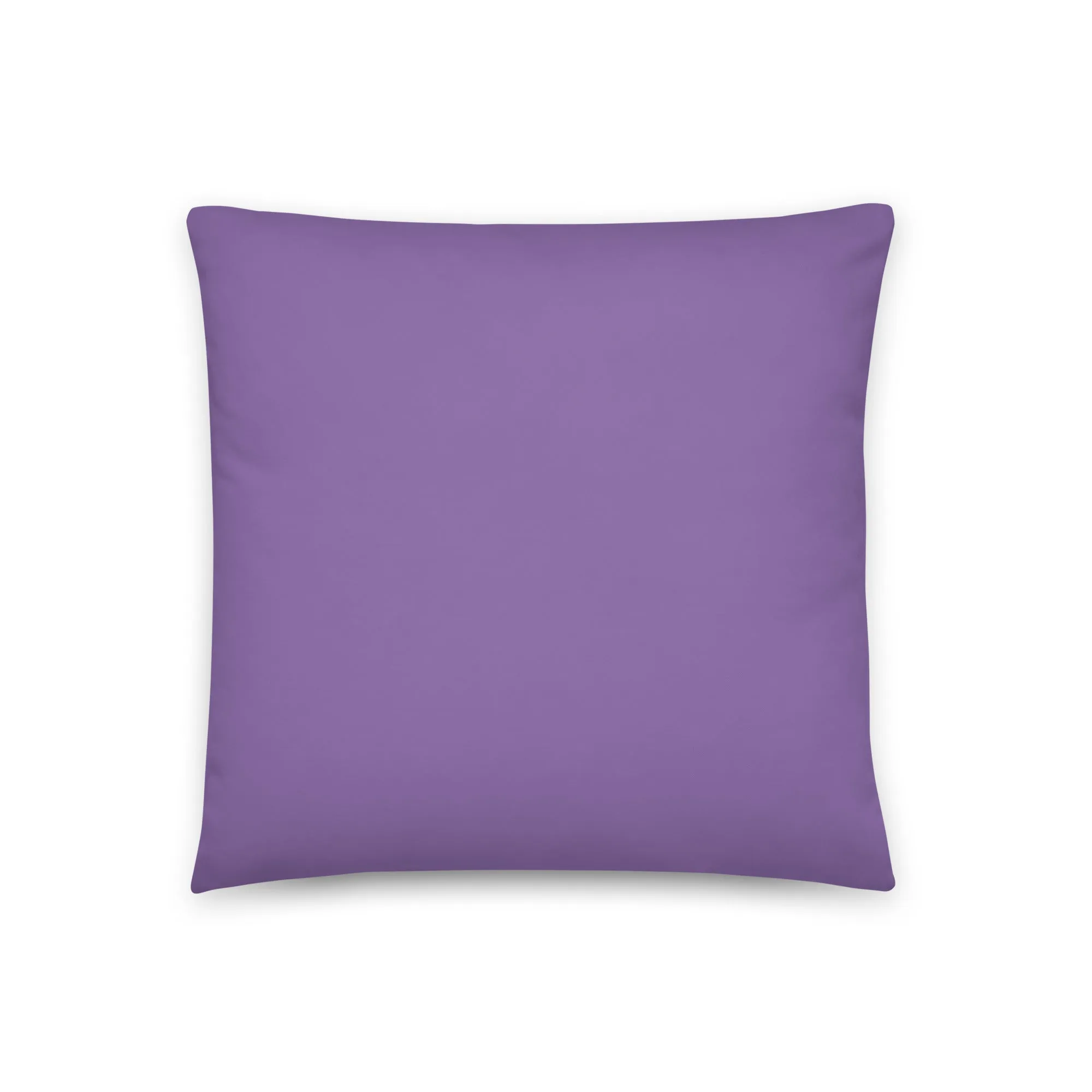 Humming Bird Woman Sends Her Prayers - Lilac Pillow