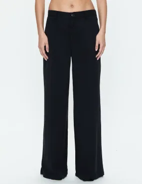 Jayden Wide Leg Denim Pant, Fade To Black