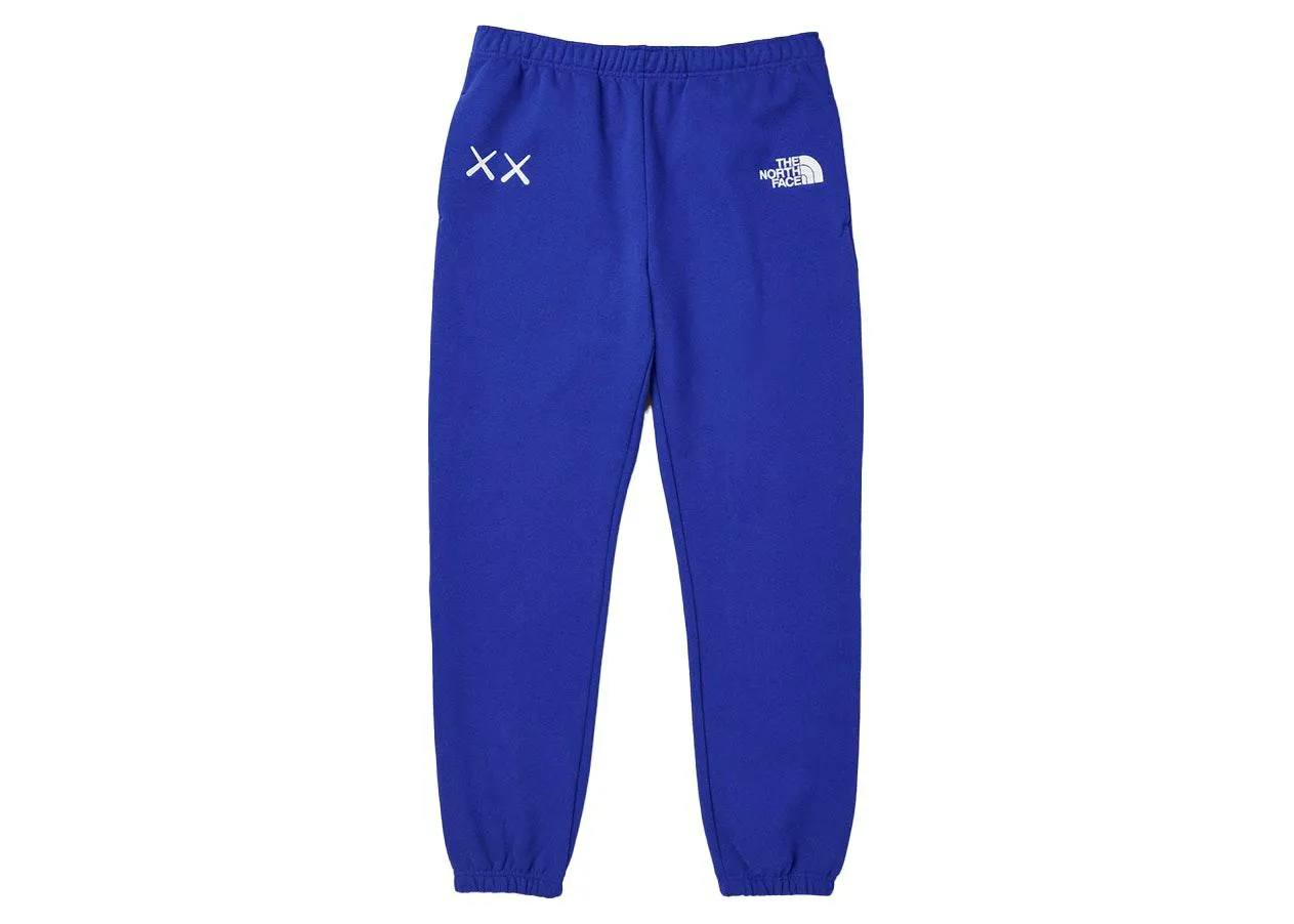 KAWS x The North Face Sweat Pants "Bolt Blue"