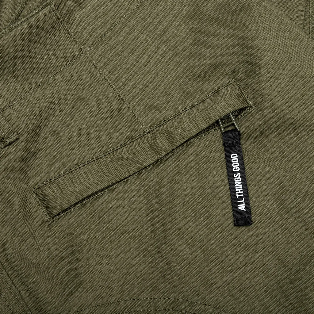 Keane Cargo Pants - Olive