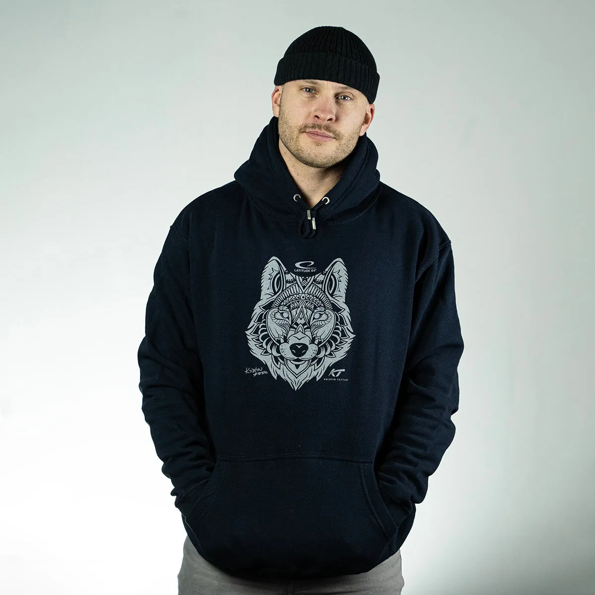 Kristin Tattar Wolf Organic Unisex Hoodie