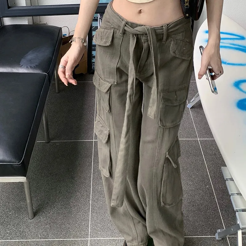 Low-Waist Cargo Pants