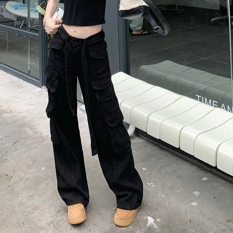 Low-Waist Cargo Pants