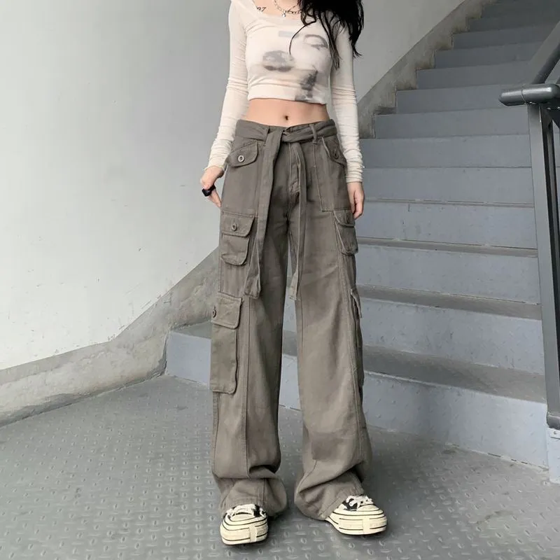 Low-Waist Cargo Pants